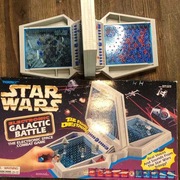 Vintage Star Wars 1997 Electronic Galactic Battle Game - Picture 1 of 12